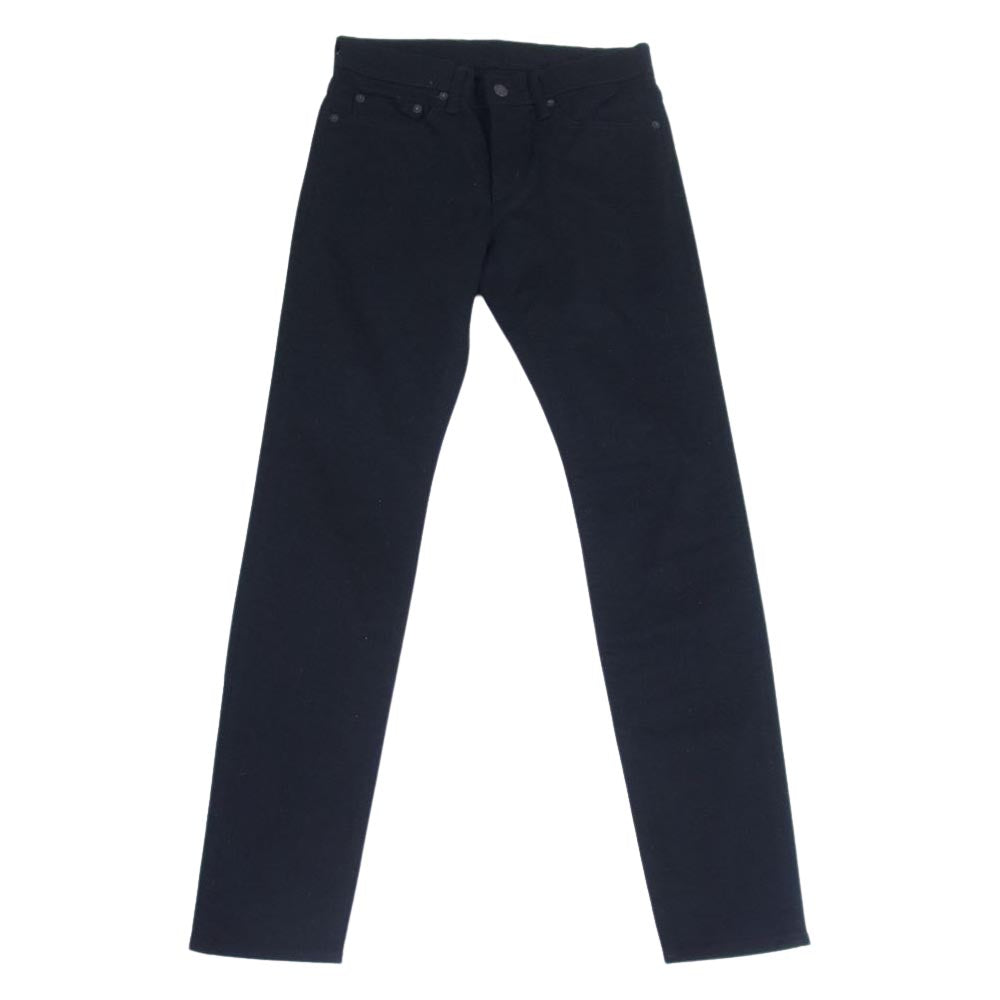 HYSTERIC GLAMOUR ヒステリックグラマー 06213AP06 THEE HYSTERIC XXX トリプルエックス ストレッチ ツイル スリム パンツ ブラック系 28【美品】【中古】