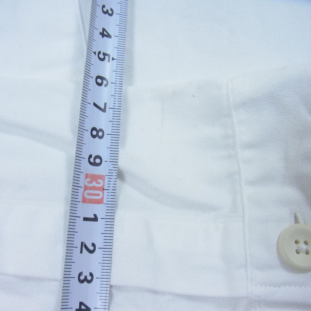 LOLO ロロ プルオーバー 丸襟 長袖 シャツ ホワイト系 S【中古】