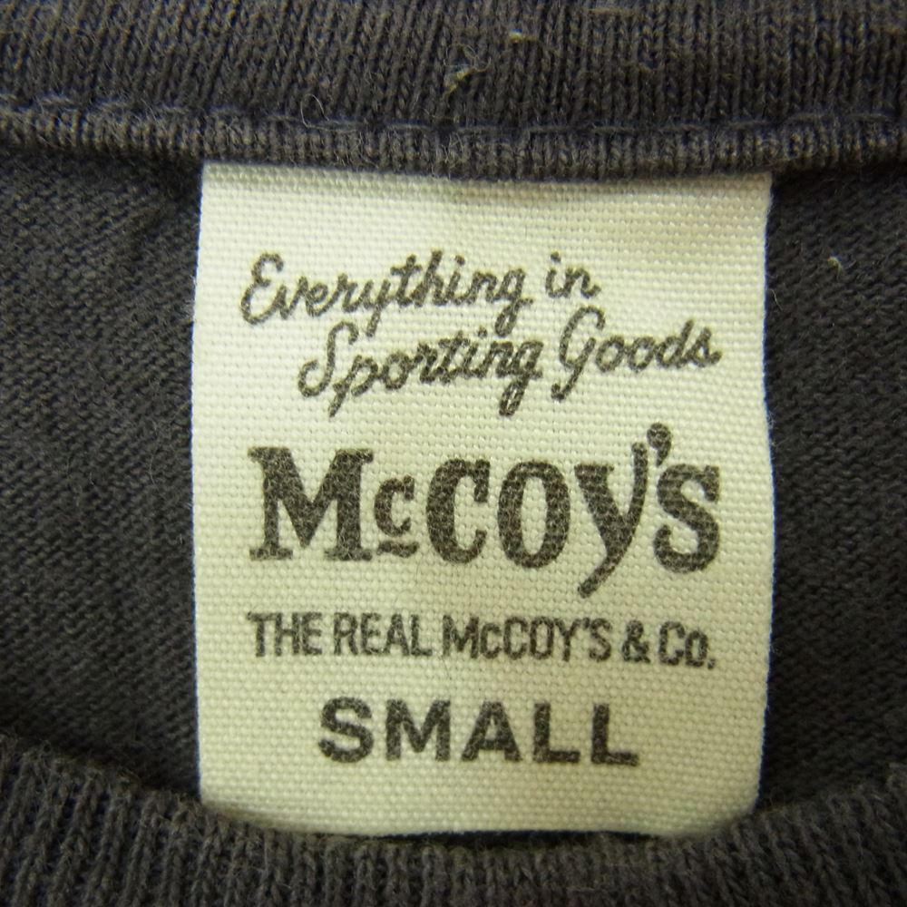 ザリアルマッコイズ  US NAVY TEE 半袖 Tシャツ  ダークグレー系 S【中古】