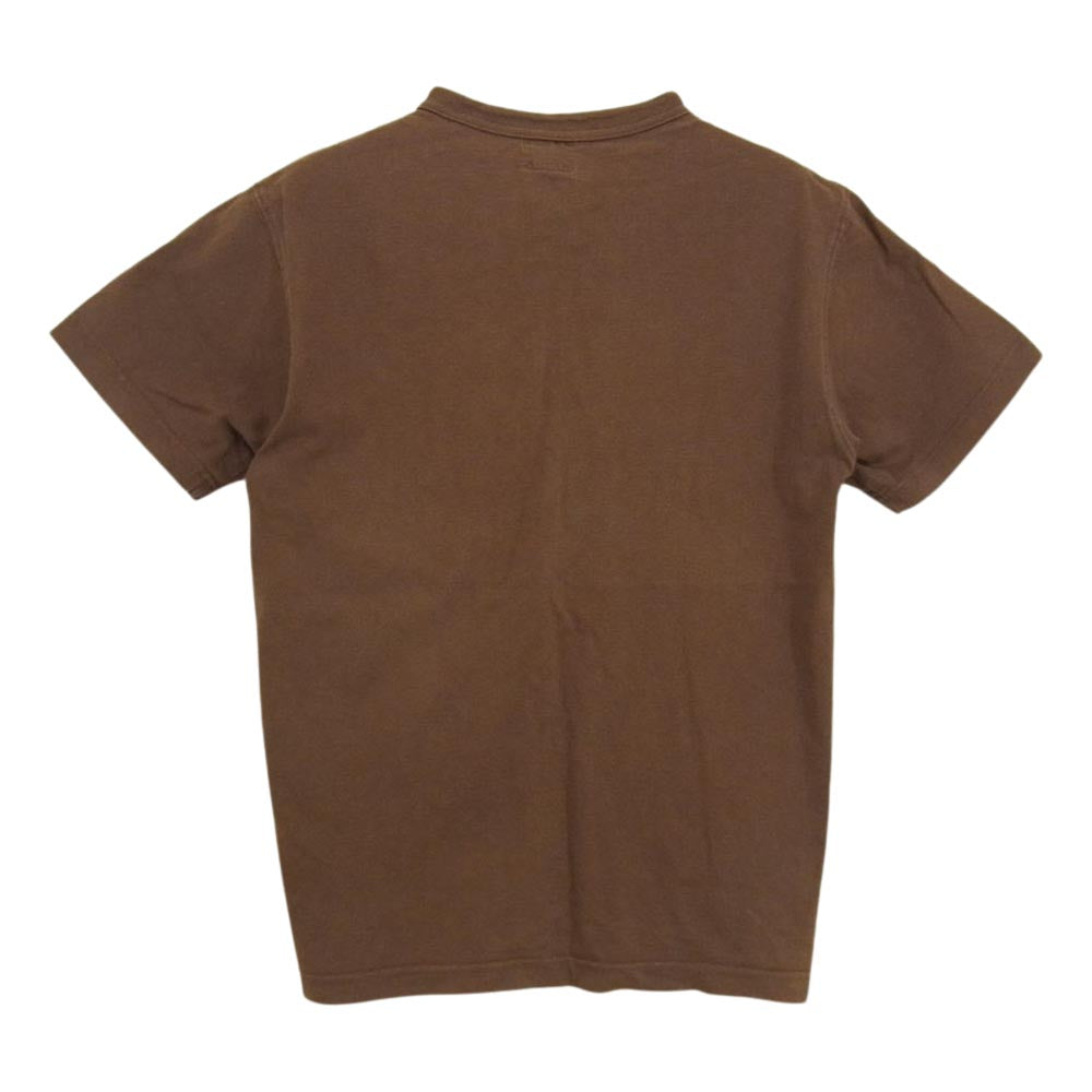 ザリアルマッコイズ  WEST POINT TEE 半袖 Tシャツ  ブラウン系 S【中古】