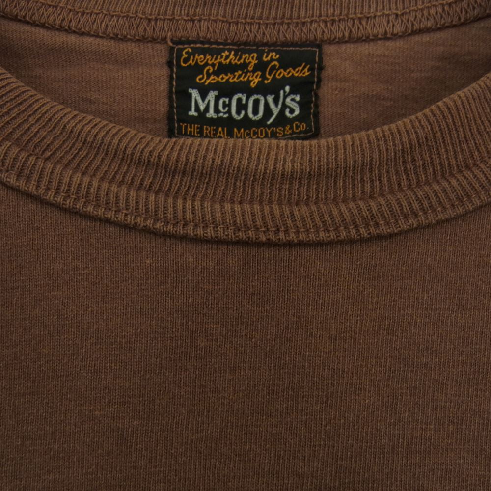 ザリアルマッコイズ  WEST POINT TEE 半袖 Tシャツ  ブラウン系 S【中古】