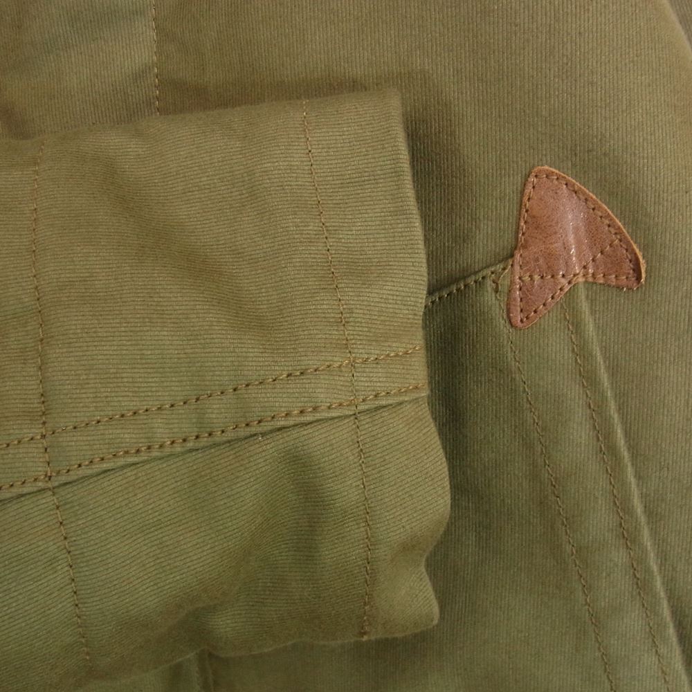 COLIMBO コリンボ NAF10134 OBSERVER PARKA オブザーバー パーカーミリタリー ジャケット  カーキ系 42【中古】
