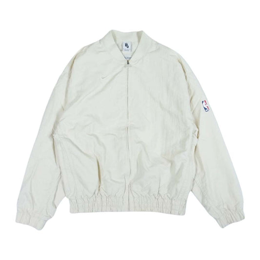 FEAR OF GOD フィアオブゴッド CU4694-271 × NIKE ナイキ NRG W BASKETBALL JACKET バスケットボール ブルゾン ナイロン ジャケット オフホワイト系 ベージュ系 XS【中古】