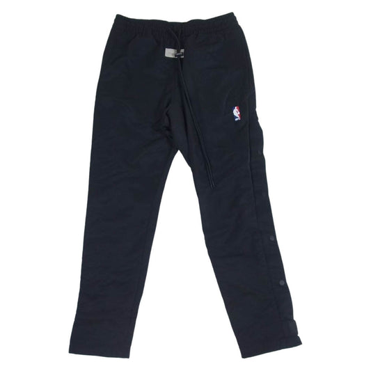 FEAR OF GOD フィアオブゴッド CU4684-010 × NIKE ナイキ NBA Nylon Warm Up Pant ナイロン ウォーム アップ パンツ ブラック系 S【中古】