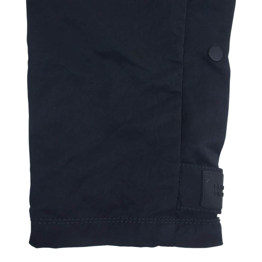FEAR OF GOD フィアオブゴッド CU4684-010 × NIKE ナイキ NBA Nylon Warm Up Pant ナイロン ウォーム アップ パンツ ブラック系 S【中古】