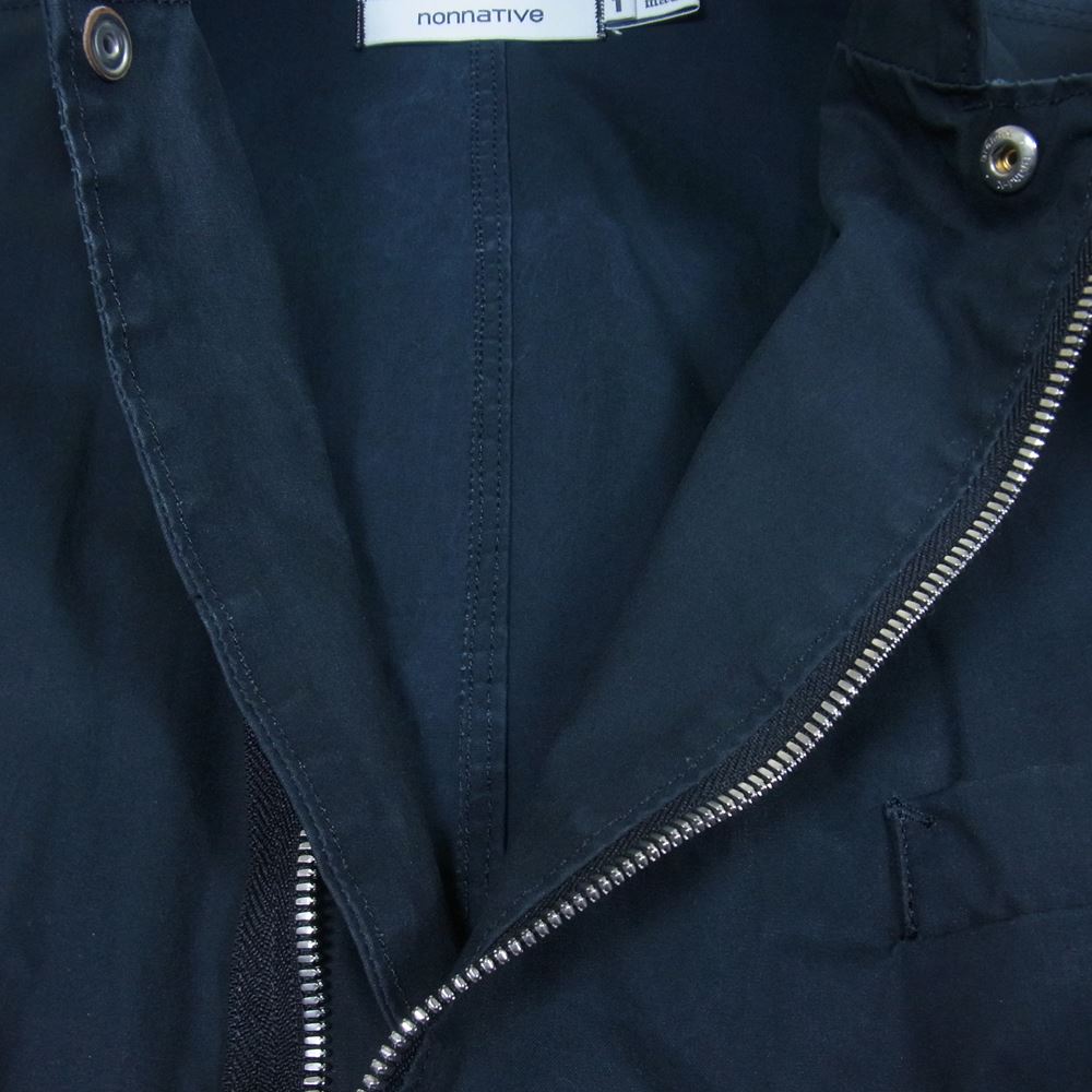 nonnative ノンネイティブ NN-J2705 TRAVELER COAT COTTON URETHANE COATED ウレタン コーティング トラベラー コート ブラック系 1【中古】