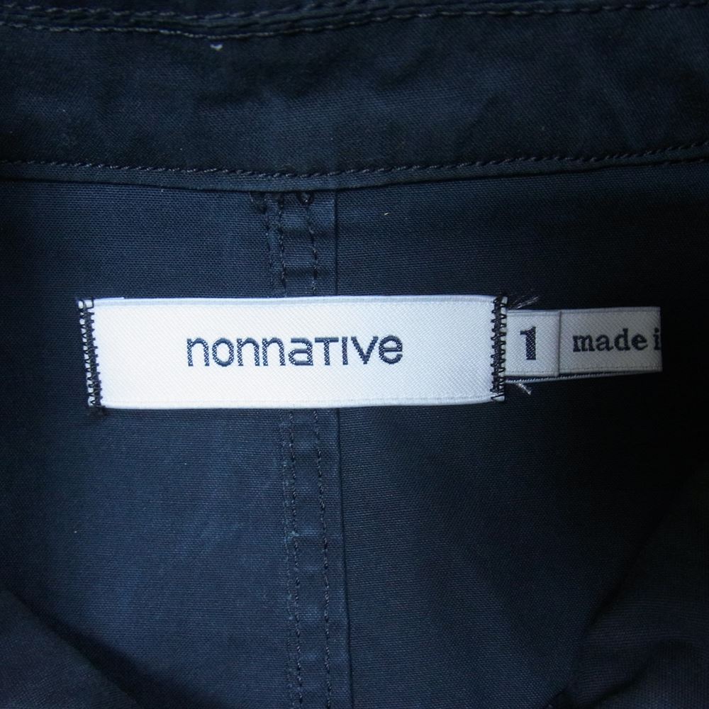 nonnative ノンネイティブ NN-J2705 TRAVELER COAT COTTON URETHANE COATED ウレタン コーティング トラベラー コート ブラック系 1【中古】