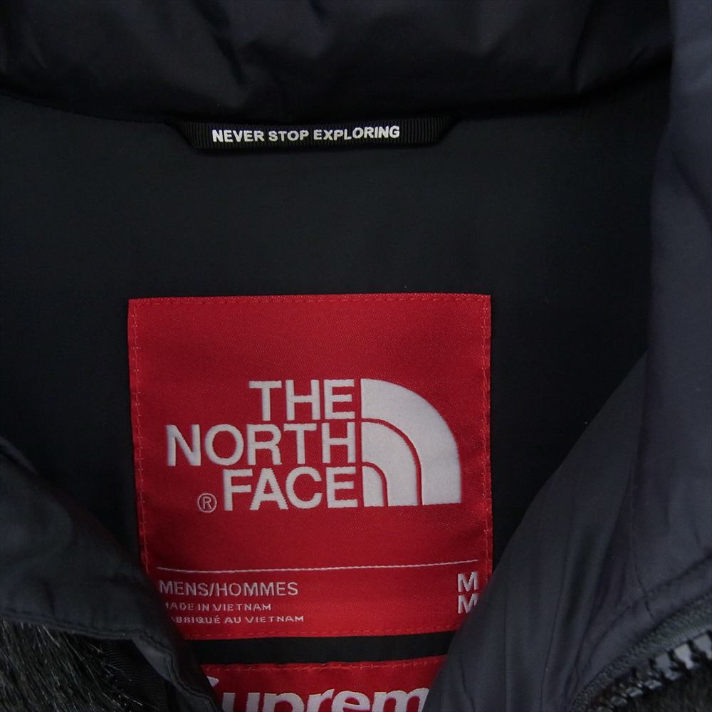 Supreme シュプリーム 20AW THE NORTH FACE Faux Fur Nuptse Jacket ノースフェイス フェイクファー ヌプシ ダウンジャケット ブラック系 M【中古】