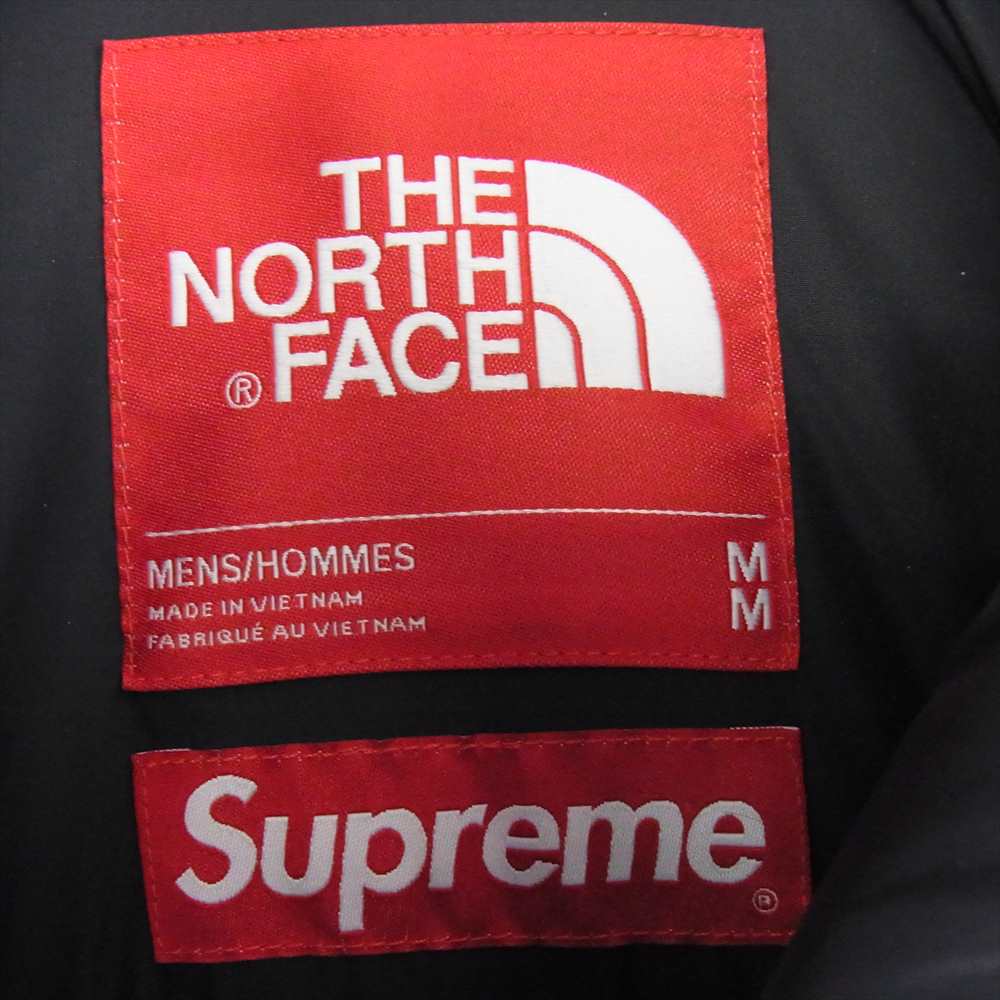 Supreme シュプリーム 20AW THE NORTH FACE Faux Fur Nuptse Jacket ノースフェイス フェイクファー ヌプシ ダウンジャケット ブラック系 M【中古】