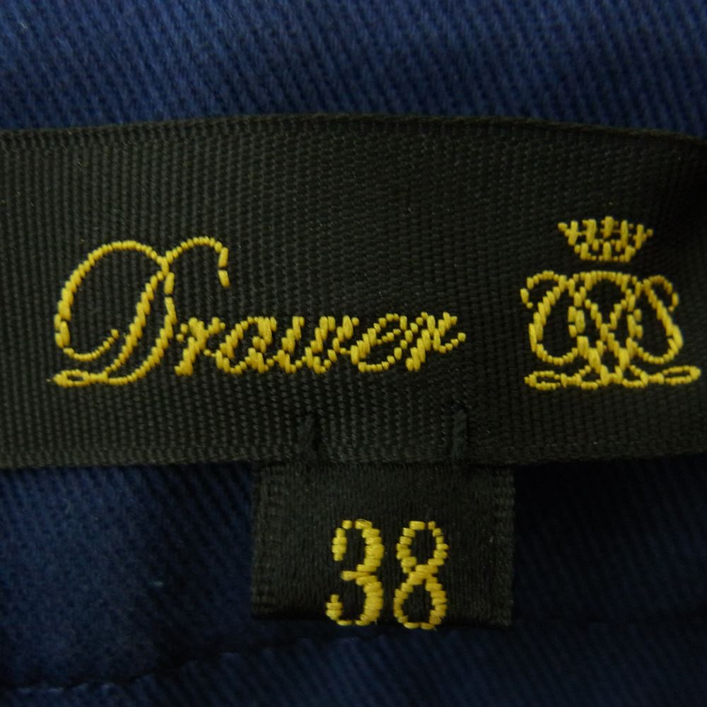 Drawer ドゥロワー 6514-236-0766 スリム パンツ ブルー ブルー系 38【中古】