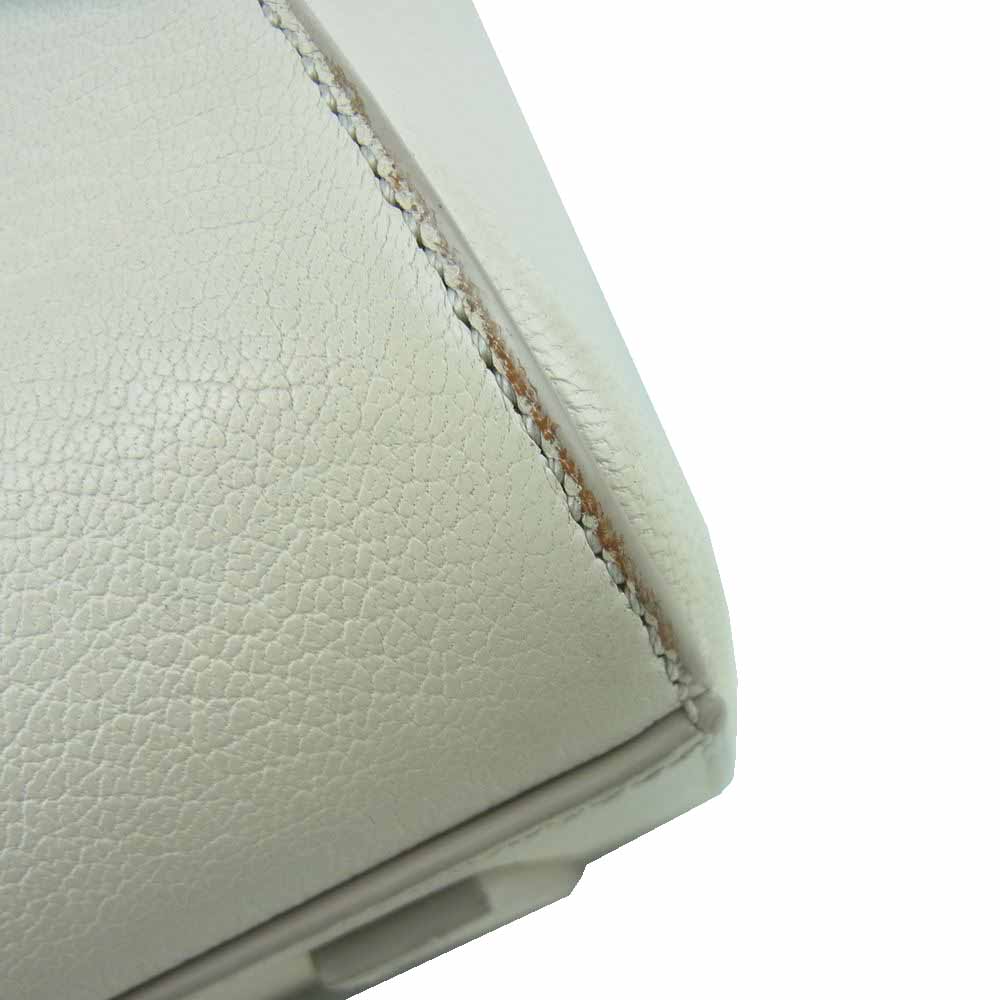 GIVENCHY ジバンシィ MP B 0197 Sugar Goatskin Mini Antigona アンティゴナ ミニ ハンドバッグ ショルダー バッグ 2WAY オフホワイト系【中古】