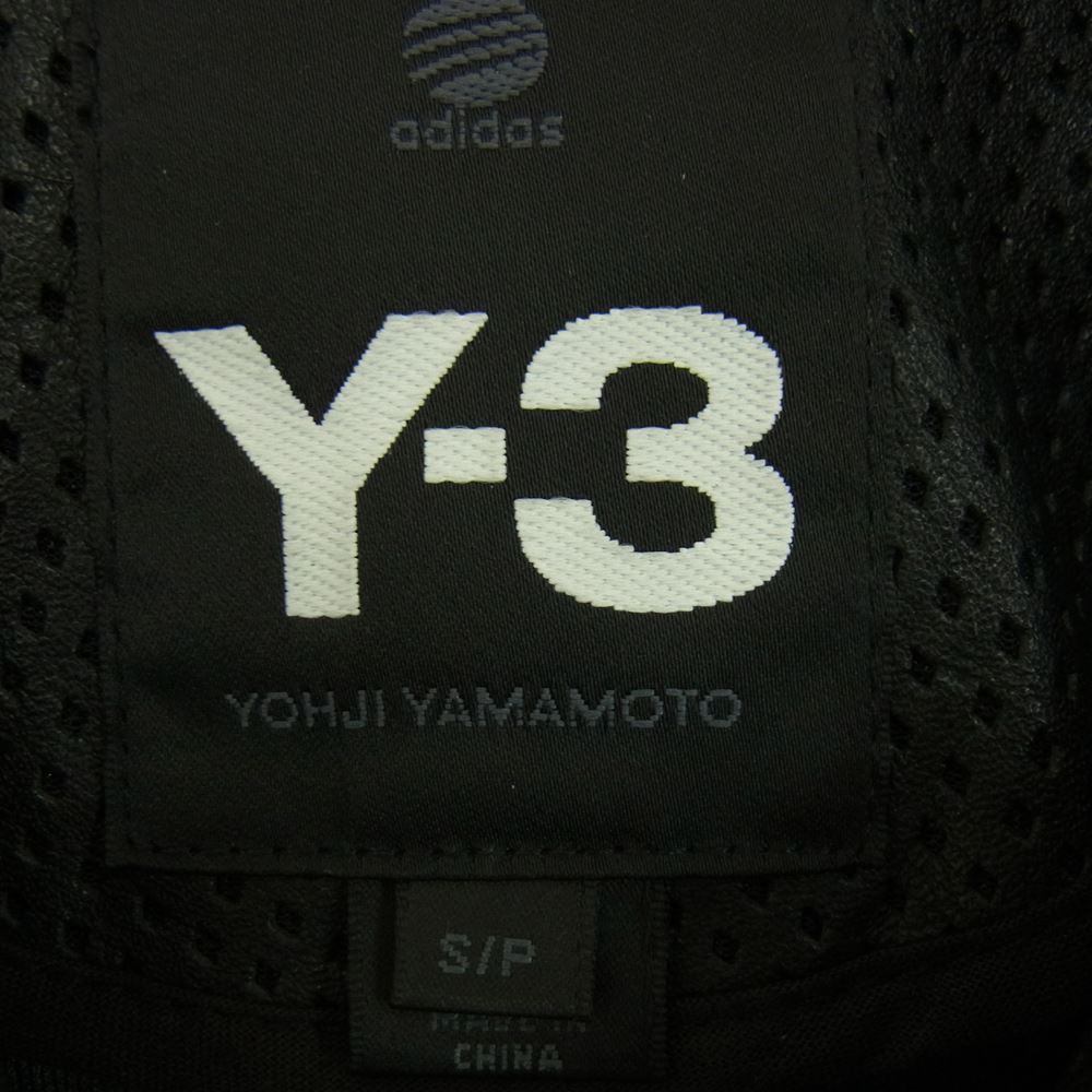 Yohji Yamamoto ヨウジヤマモト Y-3 ワイスリー 1BI001パンチング シープレザー ダブルライダース ジャケット ブラック系 S/P【中古】