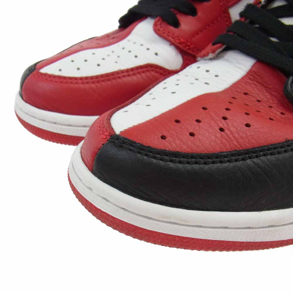 NIKE ナイキ 861428-061 AIR JORDAN 1 RETRO HIGH OG NRG HOMAGE TO HOME エアジョーダン1 レトロ ハイ オマージュトゥーホーム スニーカー ブラック系 レッド系 28.5cm【中古】