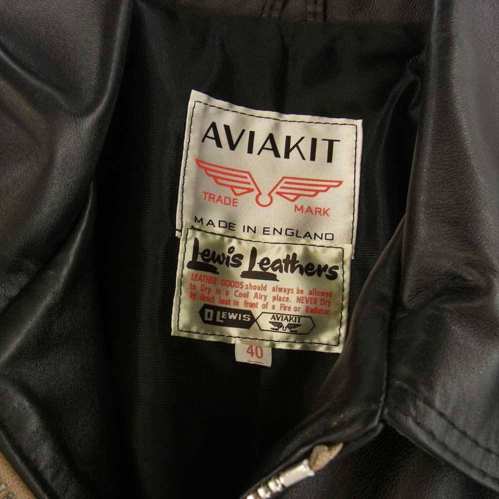 Lewis Leathers ルイスレザー 551TR DOMINATOR ドミネーター ラットランドシープ 羊革 裏ナイロン シングル レザー ライダース ジャケット ブラック系 40【美品】【中古】