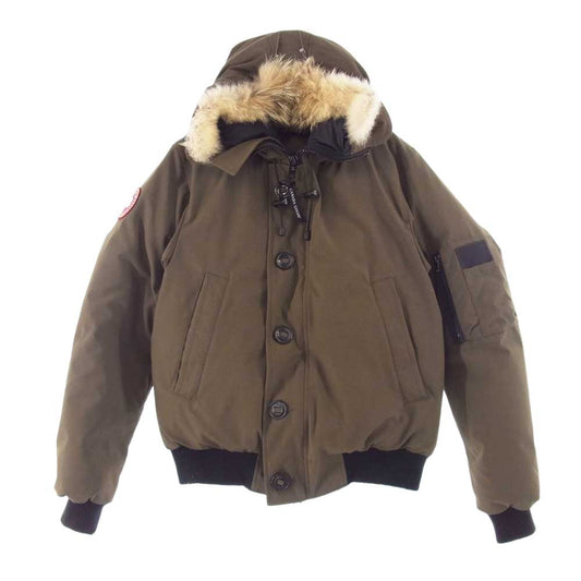 CANADA GOOSE カナダグース 7958JM 国内正規品 グリフィンタグ LABRADOR ラブラドール ファーフード付き ダウンジャケット ミリタリーグリーン MM【中古】