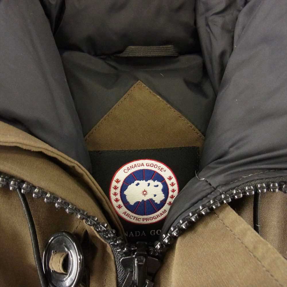 CANADA GOOSE カナダグース 7958JM 国内正規品 グリフィンタグ LABRADOR ラブラドール ファーフード付き ダウンジャケット ミリタリーグリーン MM【中古】