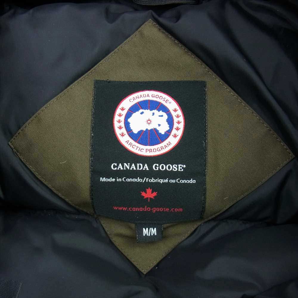 CANADA GOOSE カナダグース 7958JM 国内正規品 グリフィンタグ LABRADOR ラブラドール ファーフード付き ダウンジャケット ミリタリーグリーン MM【中古】