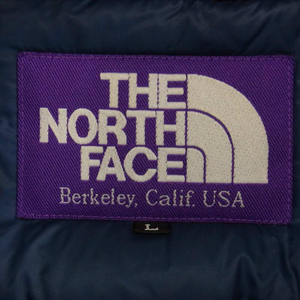 THE NORTH FACE ノースフェイス ND2470N RHC ロンハーマン 別注 PURPLE LABEL パープル レーベル フーディ ダウン コート ライトブルー系 L【中古】