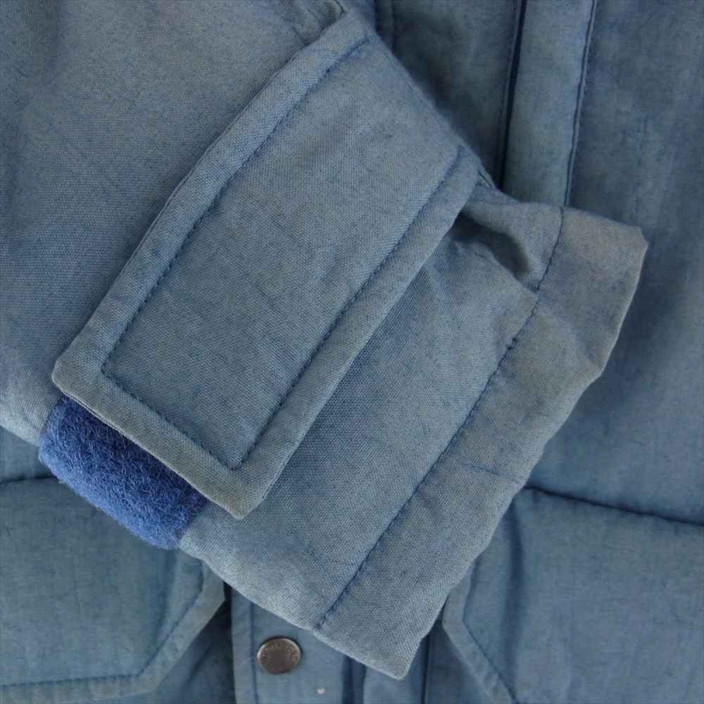 THE NORTH FACE ノースフェイス ND2470N RHC ロンハーマン 別注 PURPLE LABEL パープル レーベル フーディ ダウン コート ライトブルー系 L【中古】