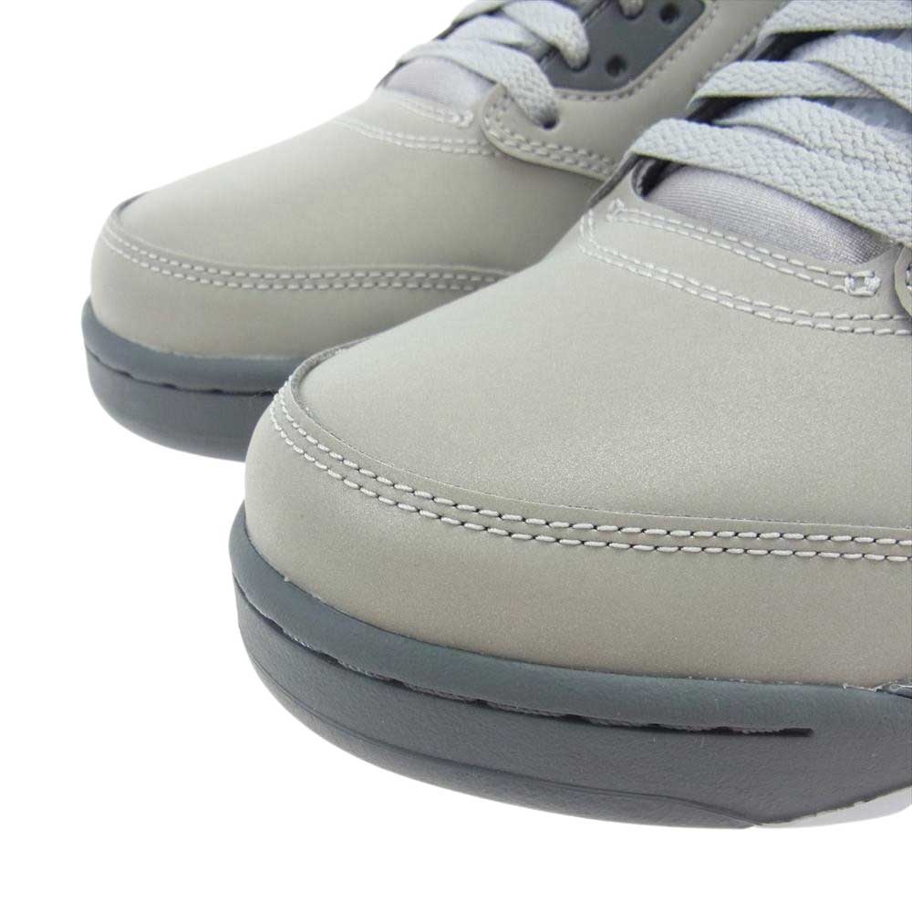 NIKE ナイキ 22SS DM9014-003 AIR JORDAN 5 RETORO Green Bean エアジョーダン レトロ ハイカットスニーカー グレー系 グリーン系 29.0cm【新古品】【未使用】【中古】