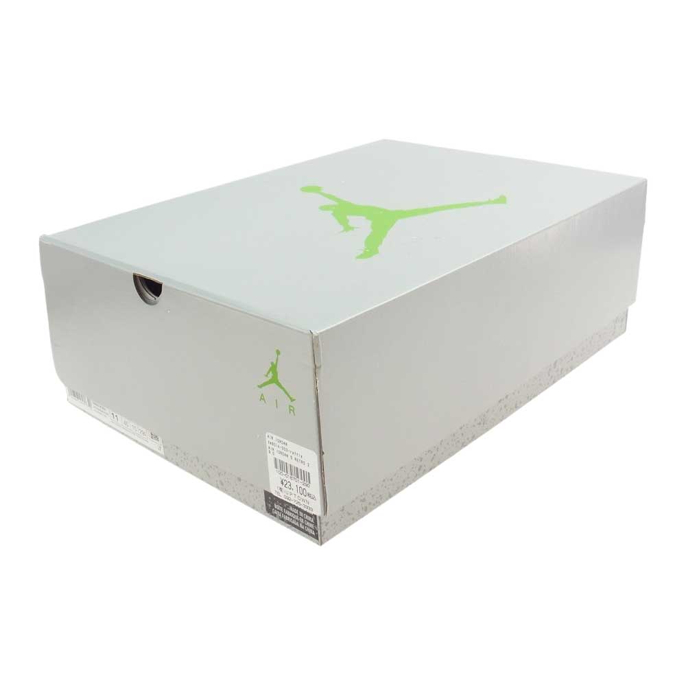 NIKE ナイキ 22SS DM9014-003 AIR JORDAN 5 RETORO Green Bean エアジョーダン レトロ ハイカットスニーカー グレー系 グリーン系 29.0cm【新古品】【未使用】【中古】