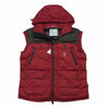 MONCLER モンクレール GRENOBLE グルノーブル VADRET GILET バドレット ダウン ベスト ルーマニア製 レッド系【中古】