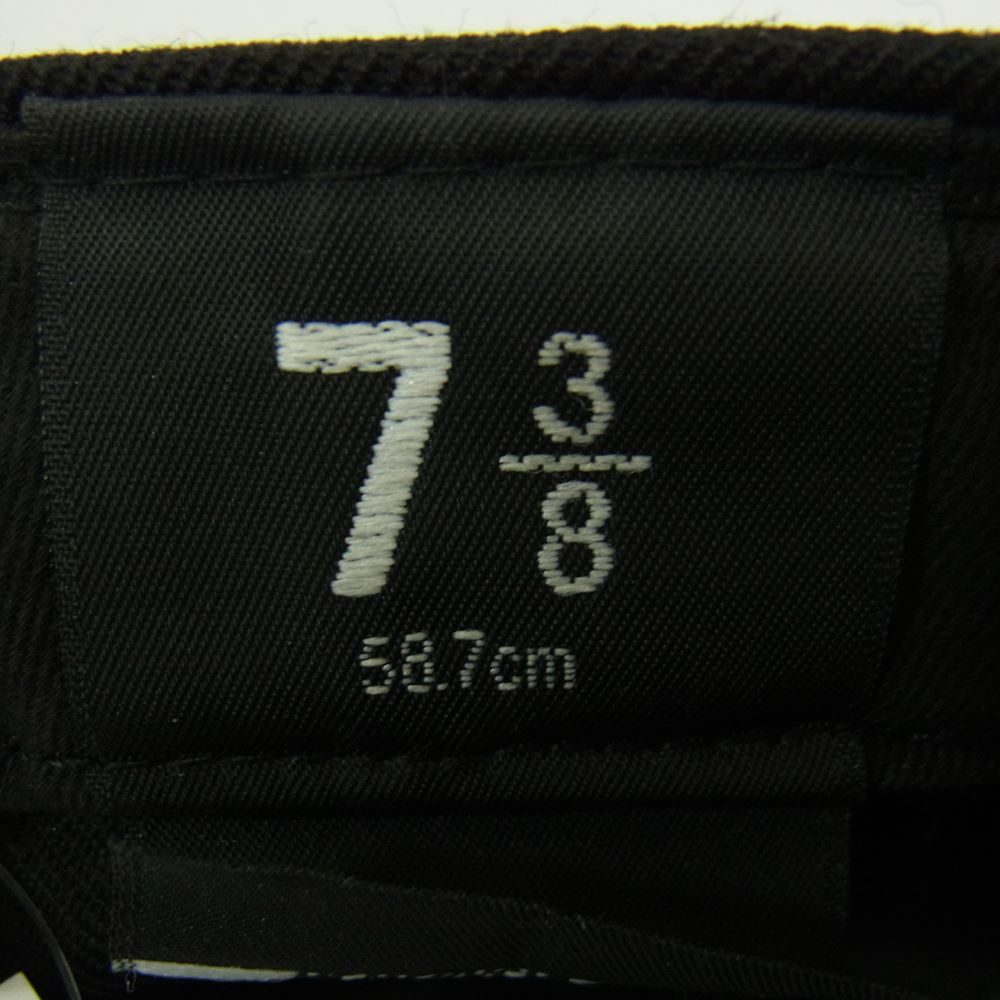 FRAGMENT DESIGN フラグメントデザイン × NEW ERA ニューエラ GINZA ギンザ キャップ ブラック系 7 3/8【中古】