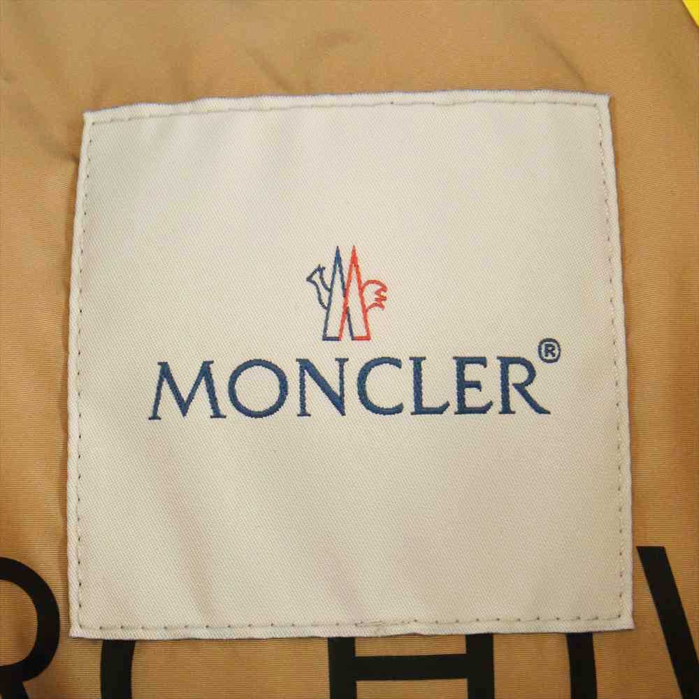 MONCLER モンクレール 21AW G2 09L 1A00019 M1356 国内正規品 Palm Angels RODMAN ジーニアス パームエンジェルス  ロッドマン ライン ダウンジャケット ライトブルー系 1【新古品】【未使用】【中古】