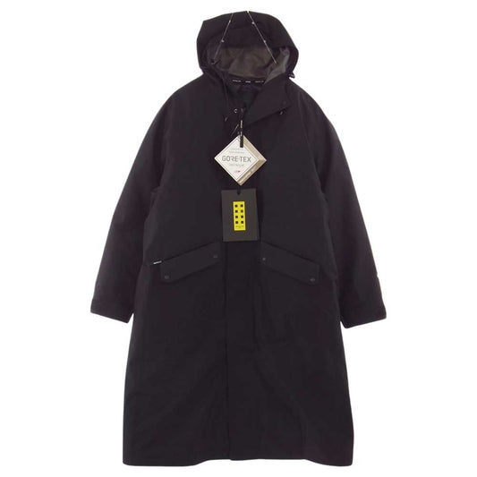 MONCLER モンクレール 21AW 国内正規品 HYKE LANGUARD GORE-TEX ハイク ランガード フード付き パッカブル ダウンジャケット ゴアテックス ブラック系 1【新古品】【未使用】【中古】