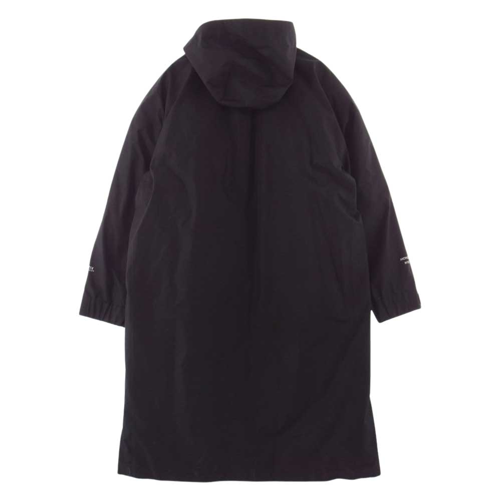 MONCLER モンクレール 21AW 国内正規品 HYKE LANGUARD GORE-TEX ハイク ランガード フード付き パッカブル ダウンジャケット ゴアテックス ブラック系 1【新古品】【未使用】【中古】