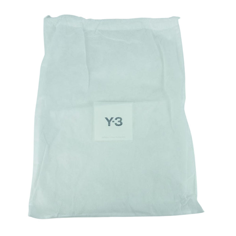 Yohji Yamamoto ヨウジヤマモト HM8348 Y-3 ワイスリー ロゴ刺繍 ナイロン バックパック リュックサック ブラック系【新古品】【未使用】【中古】