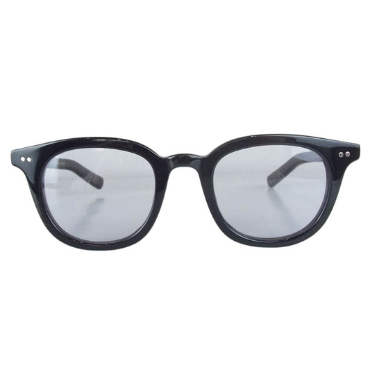 WACKO MARIA ワコマリア PL-039 E NATIVE SONS ネイティブサンズ アイウェア 眼鏡 ブラック系 46.2□22.5 144【中古】
