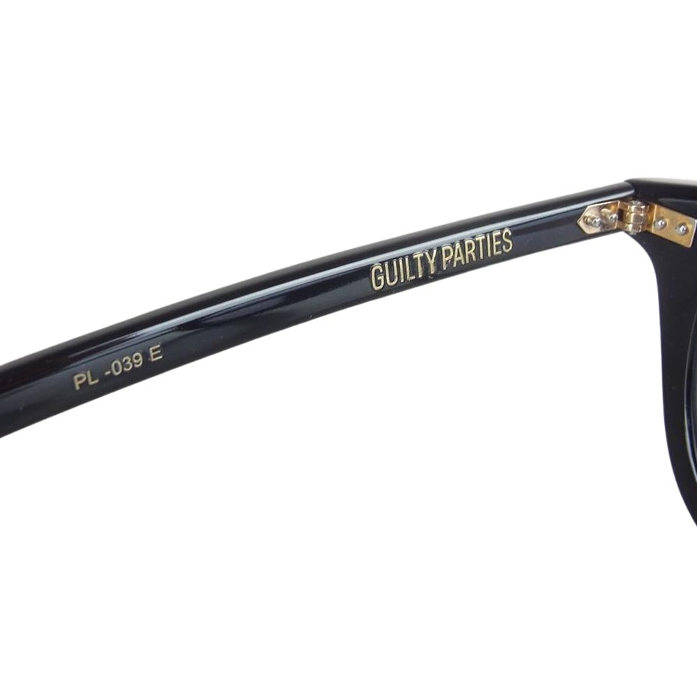 WACKO MARIA ワコマリア PL-039 E NATIVE SONS ネイティブサンズ アイウェア 眼鏡 ブラック系 46.2□22.5 144【中古】