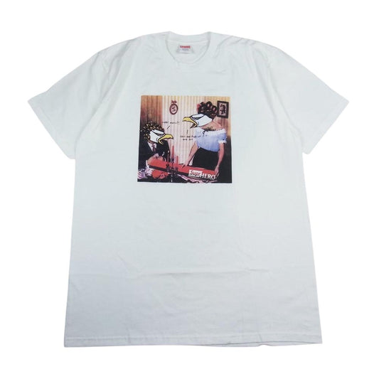 Supreme シュプリーム 22SS ANTIHERO Curbs Tee アンタイヒーロー カーブス 半袖 Tシャツ ホワイト系 L【中古】