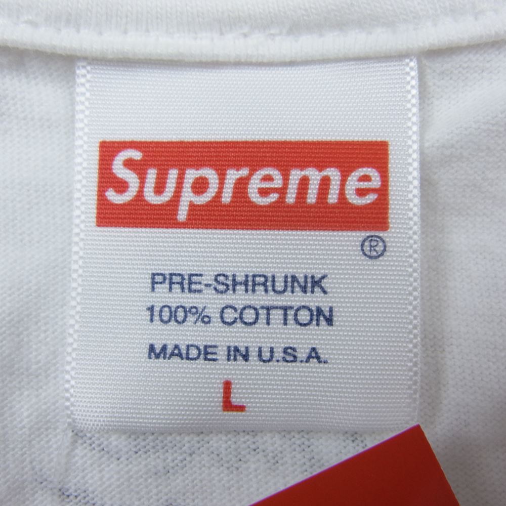 Supreme シュプリーム 22SS Daido Moriyama Tights Tee 森山大道 タイツ フォトプリント 半袖 Tシャツ ホワイト系 L【中古】