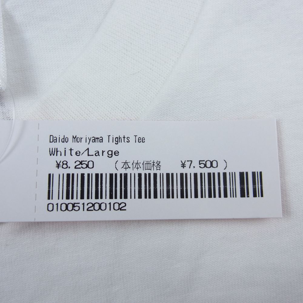 Supreme シュプリーム 22SS Daido Moriyama Tights Tee 森山大道 タイツ フォトプリント 半袖 Tシャツ ホワイト系 L【中古】