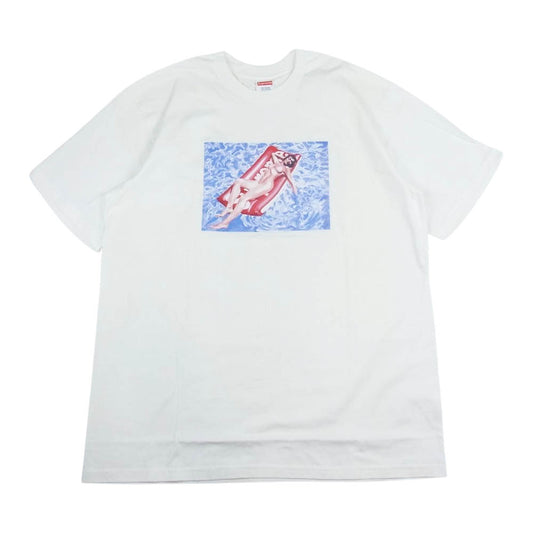 Supreme シュプリーム 22SS Float Tee フロート 半袖 Tシャツ ホワイト系 L【新古品】【未使用】【中古】