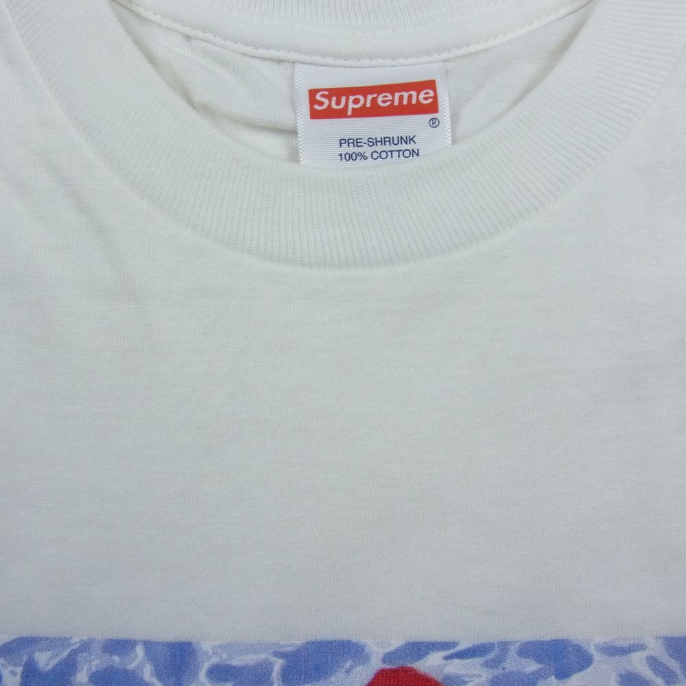 Supreme シュプリーム 22SS Float Tee フロート 半袖 Tシャツ ホワイト系 L【新古品】【未使用】【中古】