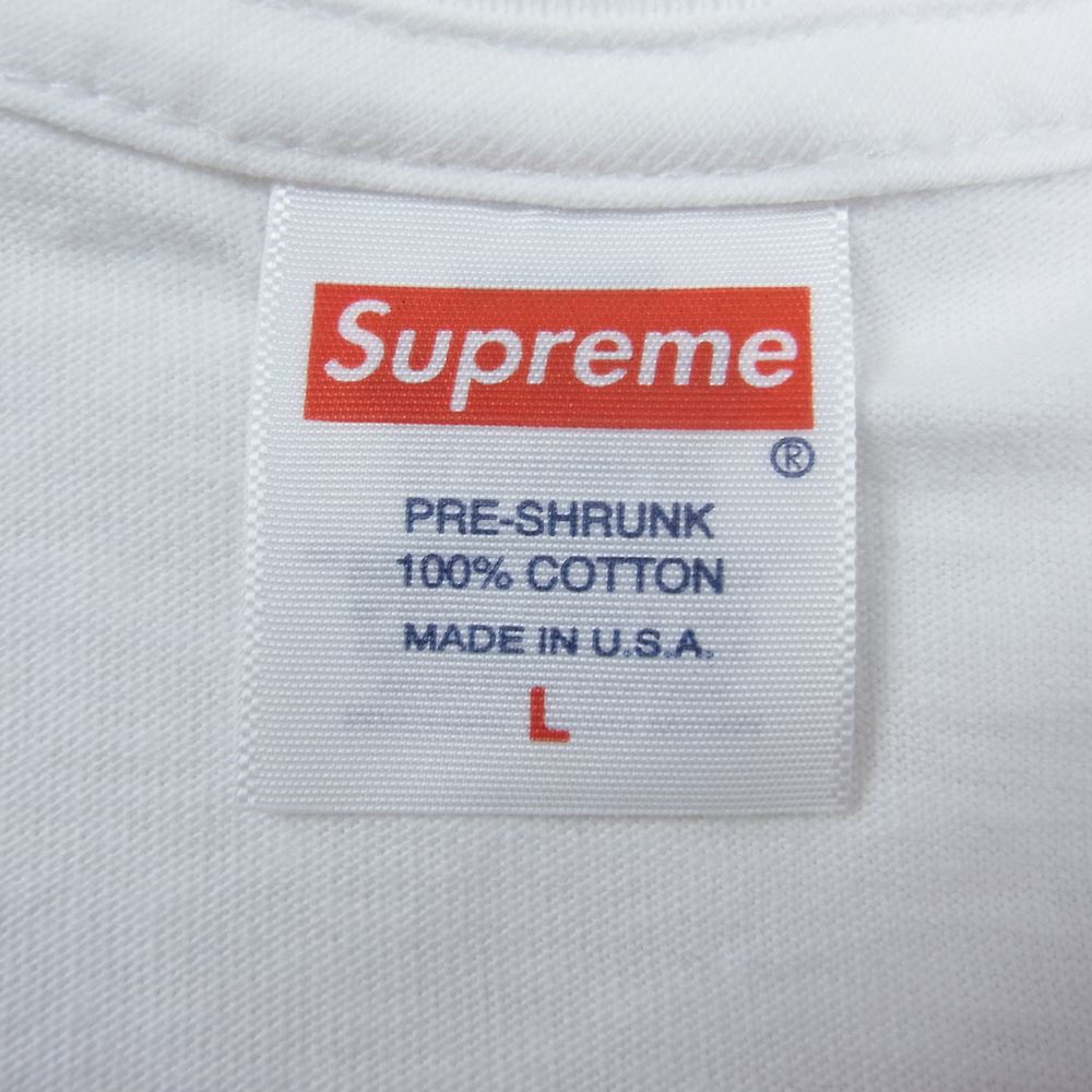 Supreme シュプリーム 22AW Maude Tee モード フォトプリント 半袖 Tシャツ ホワイト系 L【新古品】【未使用】【中古】