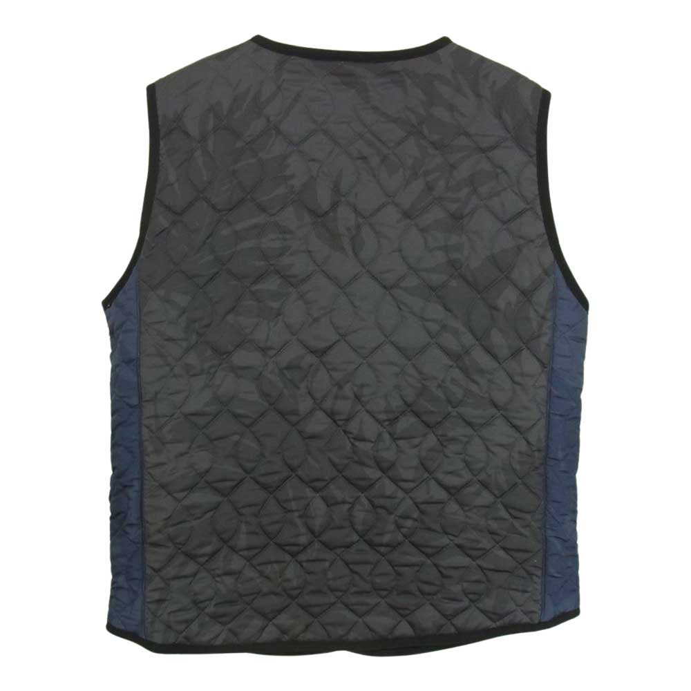 LOST CONTROL ロストコントロール Reversible Inner Q-Vest リバーシブル キルト ベスト ブラック系 3【中古】