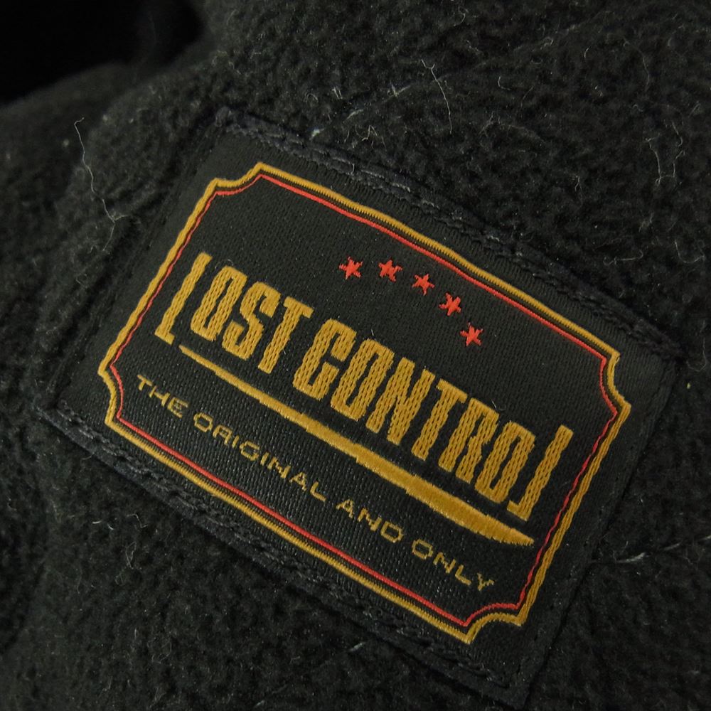 LOST CONTROL ロストコントロール Reversible Inner Q-Vest リバーシブル キルト ベスト ブラック系 3【中古】