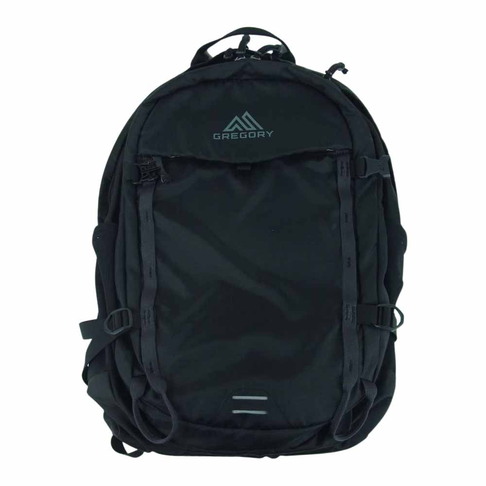 GREGORY グレゴリー 1712 MATIA 28 ナイロン バックパック リュックサック フィリピン製 ブラック系【中古】