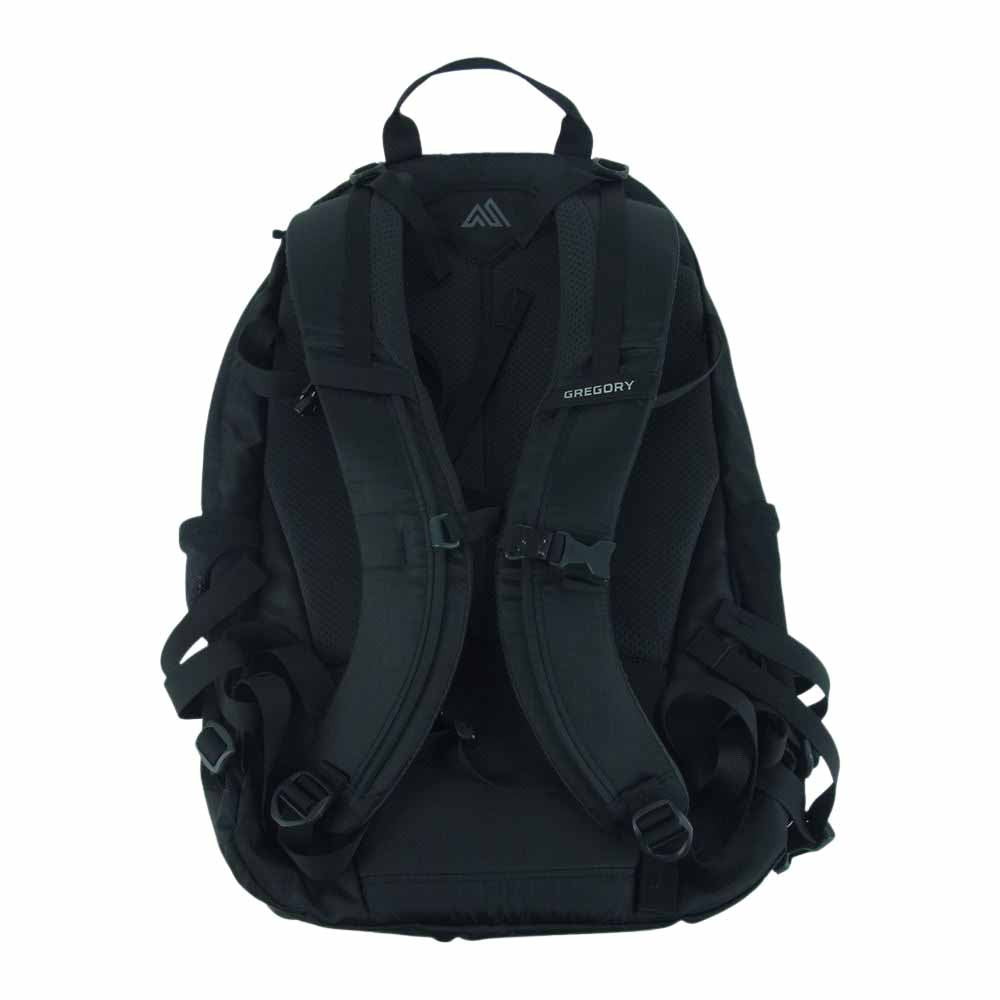 GREGORY グレゴリー 1712 MATIA 28 ナイロン バックパック リュックサック フィリピン製 ブラック系【中古】