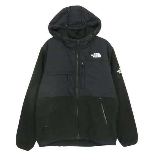 THE NORTH FACE ノースフェイス NA72052 DENALI HOODIE デナリ フーディ フリースジャケット ブラック系 S【中古】