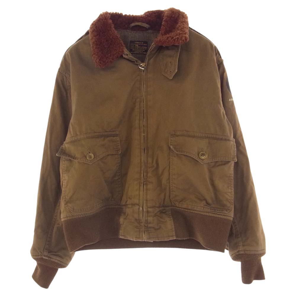 Buzz Rickson's バズリクソンズ M13174 【難有】 M品番 B-10 フライトジャケット ベージュ系【中古】