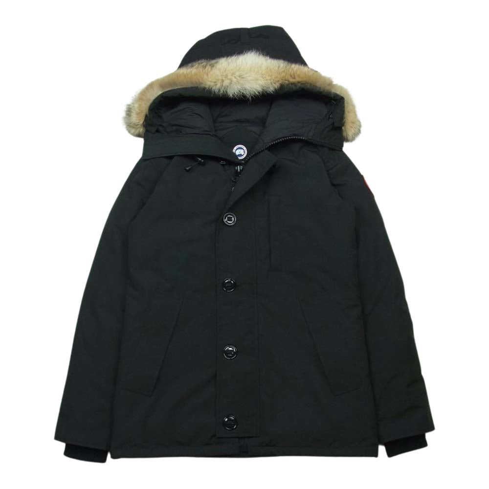 CANADA GOOSE カナダグース 3426MA 国内正規品 サザビーリーグ CHATEAU PARKA ファーフード付き ダウン ジャケット ブラック系 S【中古】