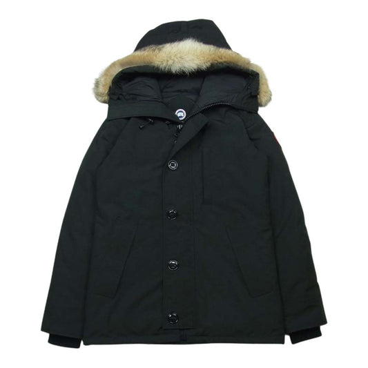 CANADA GOOSE カナダグース 3426MA 国内正規品 サザビーリーグ CHATEAU PARKA ファーフード付き ダウン ジャケット ブラック系 S【中古】