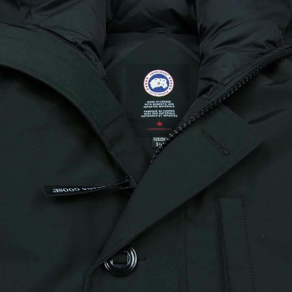 CANADA GOOSE カナダグース 3426MA 国内正規品 サザビーリーグ CHATEAU PARKA ファーフード付き ダウン ジャケット ブラック系 S【中古】