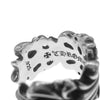CHROME HEARTS クロムハーツ（原本無） ダブルフローラルクロス リング シルバー系【中古】