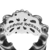 CHROME HEARTS クロムハーツ（原本無） ダブルフローラルクロス リング シルバー系【中古】